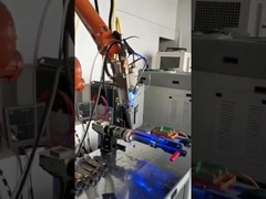 Fiber laser welding head Desktop single wobble type