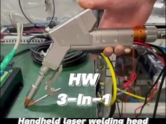 Pemotongan dan Pembersihan Laser Handheld Lasing Show