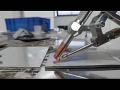 Mesin las laser bermotor tunggal ringan dan portabel