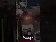 Multifunctional Handheld Single Motor Three-in-One Machine untuk memotong dan membersihkan pengelasan