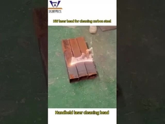 Mesin pembersih laser genggam dengan ukuran balok pembersih laser 0-300mm untuk baja karbon