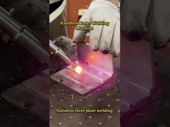 Portable Handheld Welding Machine untuk Stainless Steel Adjustable Welding 0-5mm