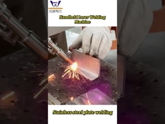 Aluminium paduan stainless steel lensa kepala pengelasan genggam untuk teknologi canggih