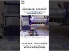 HanWei YAG Energy Negative-Feedback Laser Welding Machine untuk Baterai Silinder