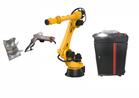 Harga yang bagus 2000w Portable Fiber Laser Welding Machine Untuk Wobble Fast Welding on line