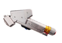 Harga yang bagus Rust Removal Laser Cleaning Head Gun Portable dengan Sumber Laser Serat on line