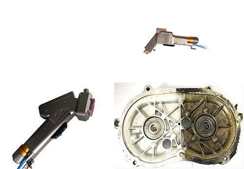 Harga yang bagus 2000w Industrial Laser Cleaning Head, Rust Removal Laser Gun Handheld (Menghilangkan karat) on line