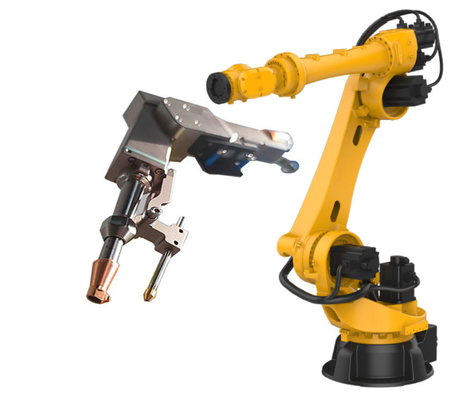 Harga yang bagus Double Motor Wobble Laser Handheld Welding Gun Untuk Robot Pengelasan 2000w on line