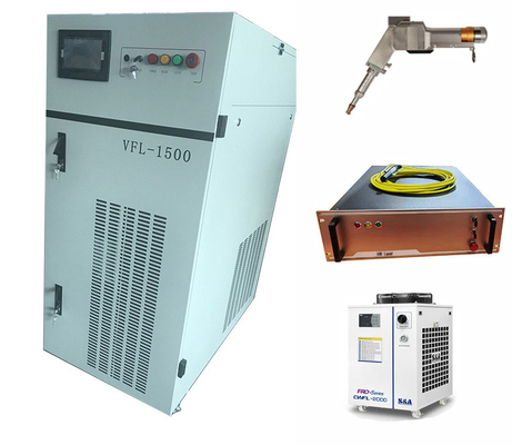 Wobble Handheld Laser Welding Machine, 2kw Laser Welder Dengan Motor Ganda