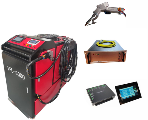 Harga yang bagus Mesin pengelasan logam laser genggam dengan satu motor pendinginan air on line