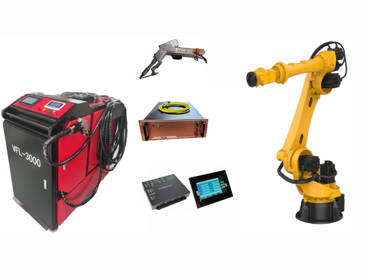 Harga yang bagus 3000w Single Motor Handheld Laser Welding Machine Untuk Robot Pengelasan on line