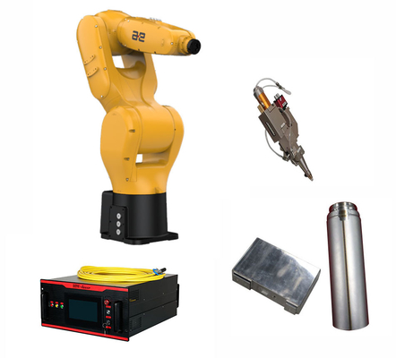 Harga yang bagus Aluminium Alloy Metal Laser Mesin Pengelasan Dengan 6000w AMB Laser Source on line