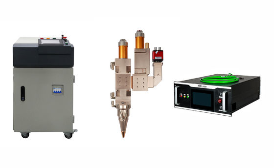 Mesin Pengelasan Laser Dioda Logam YAG Hybrid 2600W 1064nm