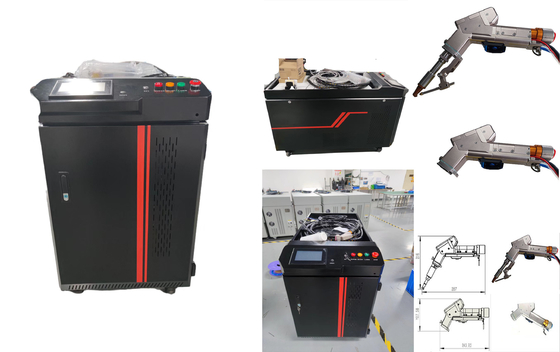 Harga yang bagus 2000w Handheld Mesin Laser Lasing Cepat Sumber Laser Serat on line