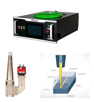 Harga yang bagus PVC PE Plastik Laser Mesin Pengelasan Peralatan Sumber Laser Diode Untuk Industri on line
