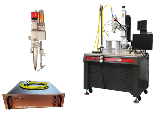 Harga yang bagus Mesin las laser industri presisi tinggi pendinginan air dengan penetrasi yang mendalam on line