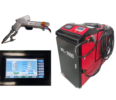 Harga yang bagus 3000w Mesin Laserseludup Cepat Fusi Dalam Untuk Alloy Aluminium on line