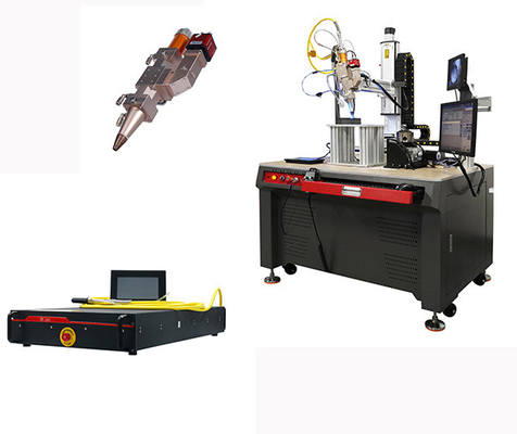 Harga yang bagus Aluminium Laser Welding Machine 6000w Untuk 40mm Diameter Silinder Lithium Baterai Sealing Selama 0.7s on line