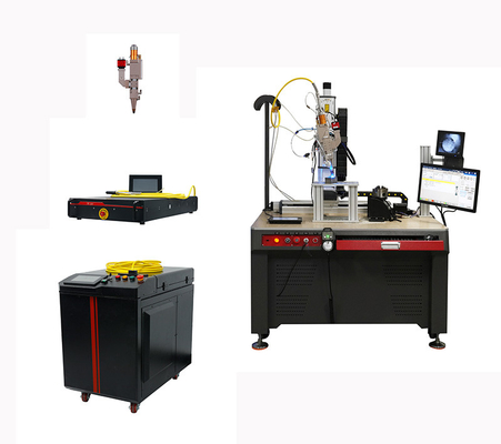Harga yang bagus 10mm/s Kecepatan Pengelasan Industri 6000w Laser Mesin Pengelasan Untuk Steel Chain Welding on line