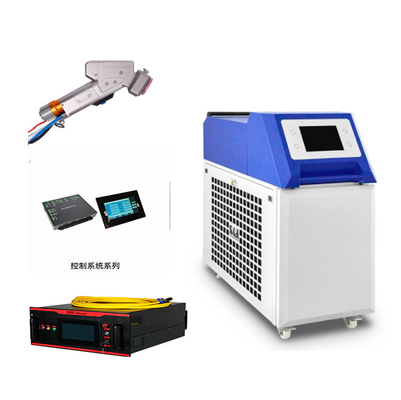 Harga yang bagus Mesin pembersih laser genggam portabel dengan area pembersih 300mm khusus untuk menghilangkan karat permukaan logam on line