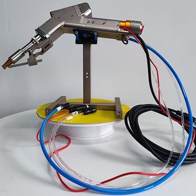 Harga yang bagus 3000W Fiber Handheld Single Motor Laser Welding Head untuk Instrumen Presisi on line