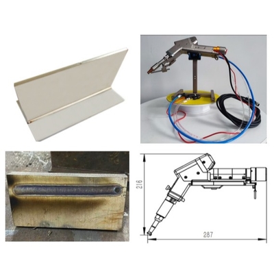 1500W Handheld Single Motor Laser Welding Machine dengan Tujuh Jenis Nozzles