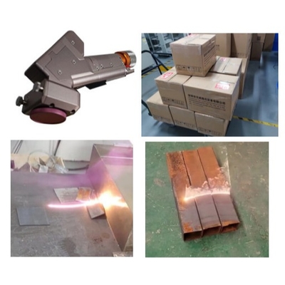 2000W Handheld Single Motor Laser Cleaning Machine dengan konsumsi listrik 8 Kw/h
