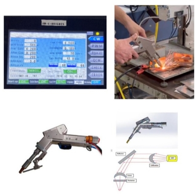 Harga yang bagus Mesin Laser Lasingan Mesin Lasingan Laser Tunggal Motor Untuk Las Baja Rinsing 5mm on line
