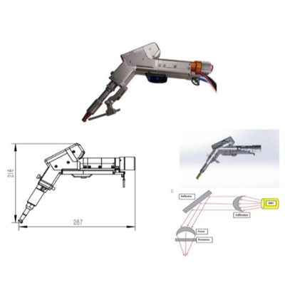 Harga yang bagus 3000W Handheld Single Motor Laser Welding Machine untuk Pengelasan Stainless Steel on line