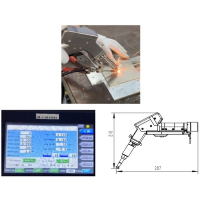 Harga yang bagus 3000W Handheld Single Motor Laser Welding Machine untuk Pengelasan Carbon Steel on line