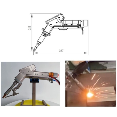 Harga yang bagus Mesin Laser Lasingan Mesin Lasingan Laser Tunggal Motor Untuk Las Aluminium 4mm on line