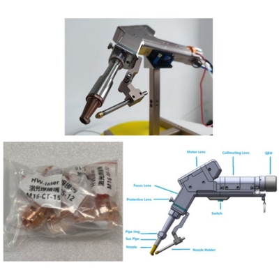 Mesin Las Laser Bebas Berat Ringan Untuk Las Aluminium 4mm
