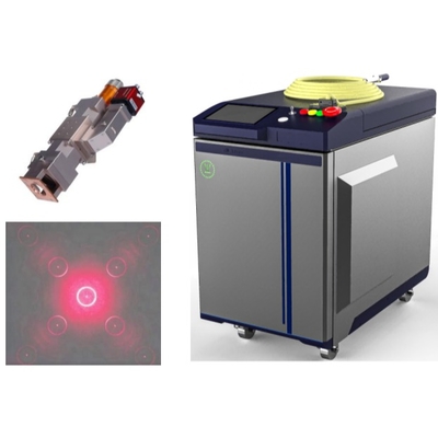 Mesin pengelasan laser cincin dan titik untuk tembaga dengan manik-manik pengelasan halus & datar